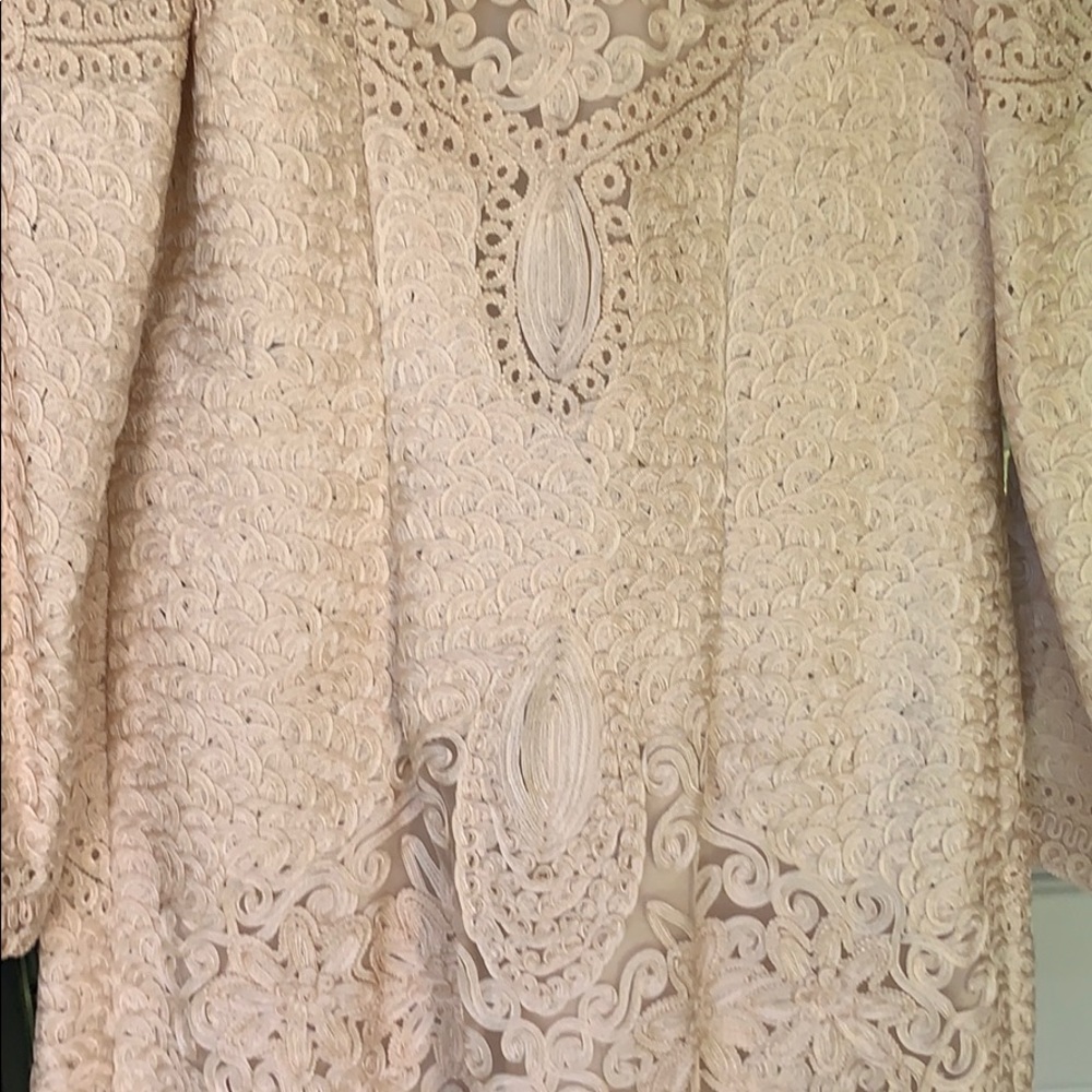 Sue Wong Embroidered Coat- Size 8